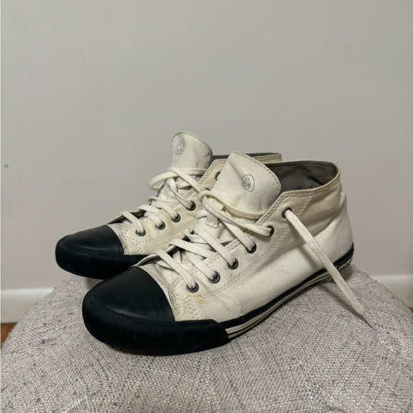 SeaVees Whitewalls Mid Cut Men’s 9 - Picture 1 of 7